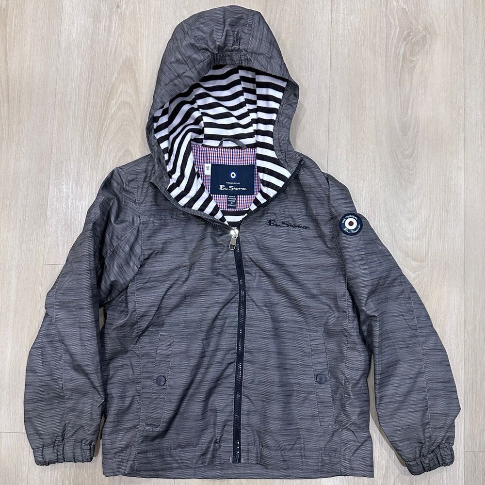 Ben Sherman Boys Jacket, Gray, size 8
